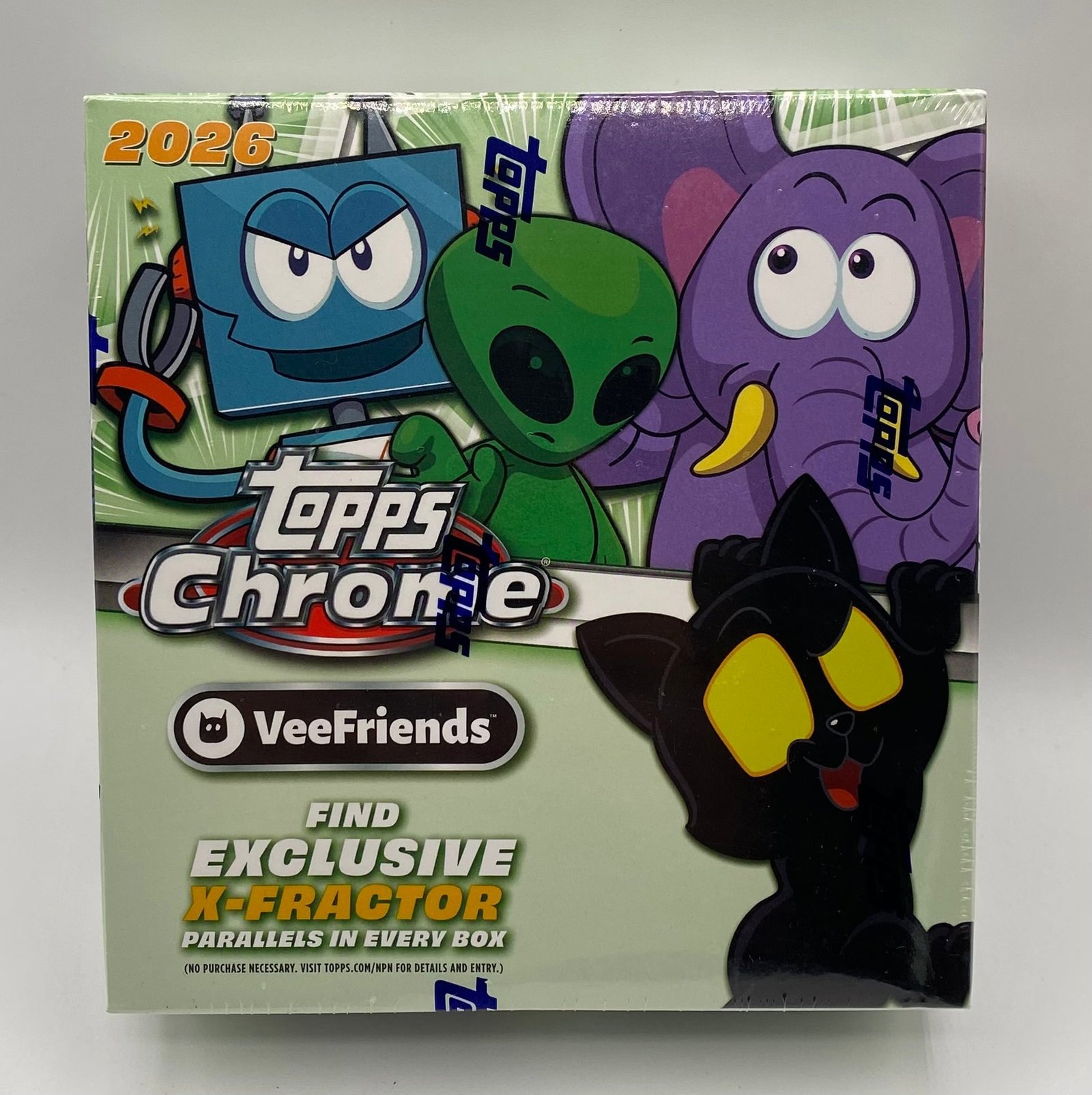 2026 Topps Chrome VeeFriends Trading Card Box - Factory Sealed (1 of 2)