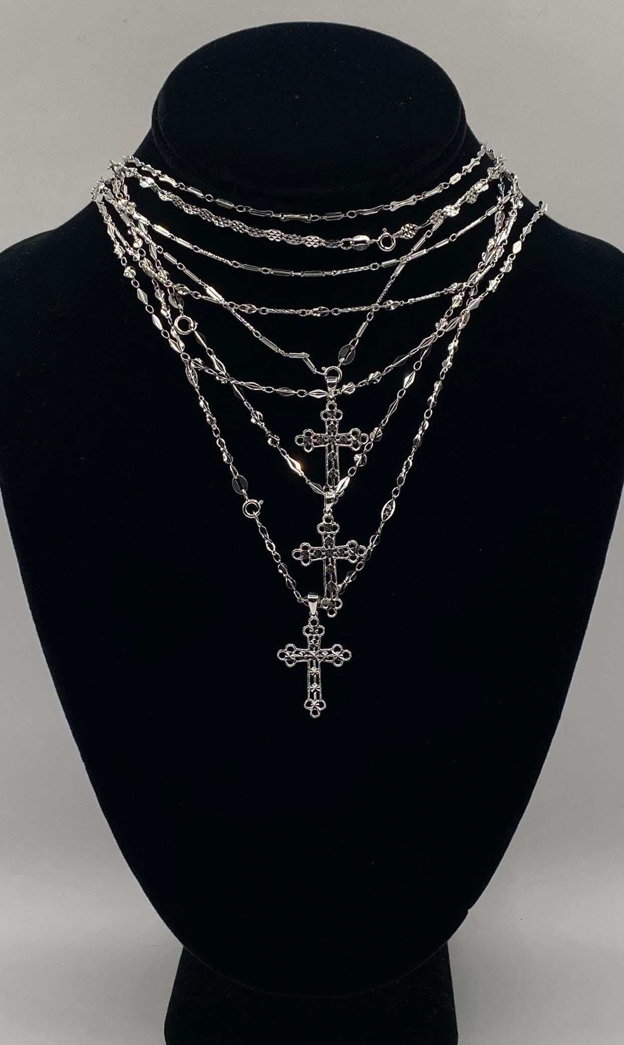 Silver Necklaces Lot (1 of 2)