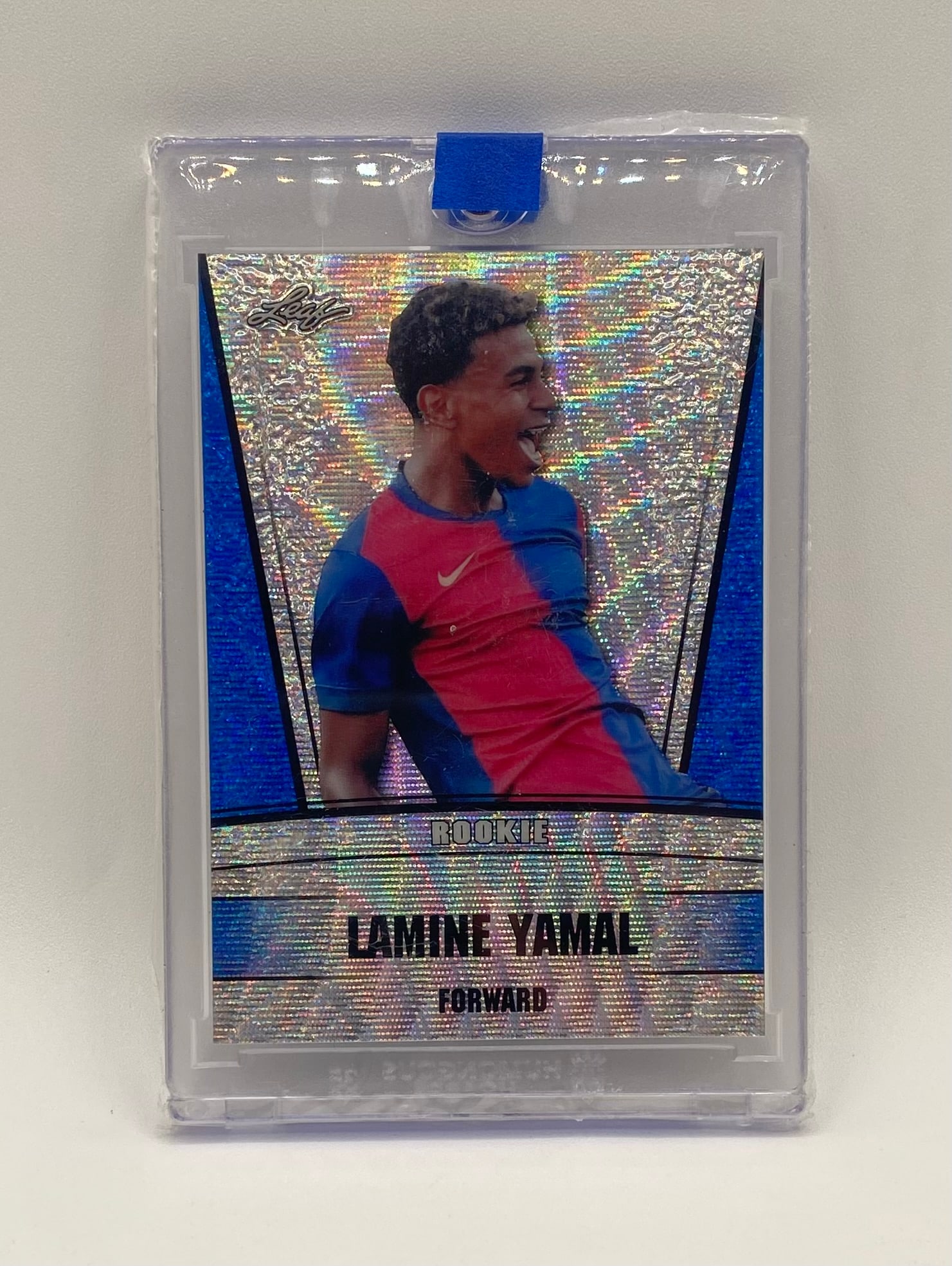 Lamine Yamal Blue Crushed Ice Holo Rookie /20 (1 of 2)