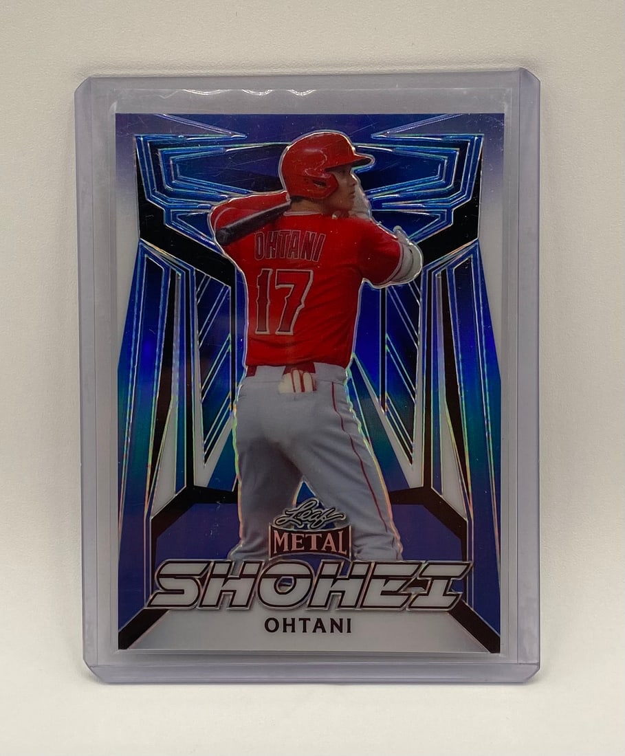 Shohei Ohtani Leaf Metal Blue Holo /20 (1 of 2)