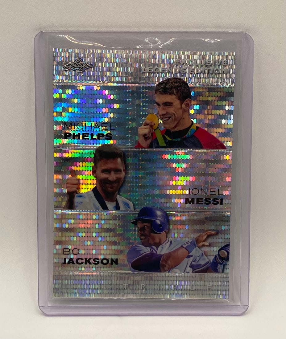 Michael Phelps , Lionel Messi and Bo Jackson /25 (1 of 2)