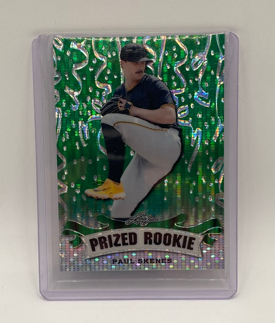 Paul Skenes Prized Rookie Green Shimmer Holo /5 (1 of 2)