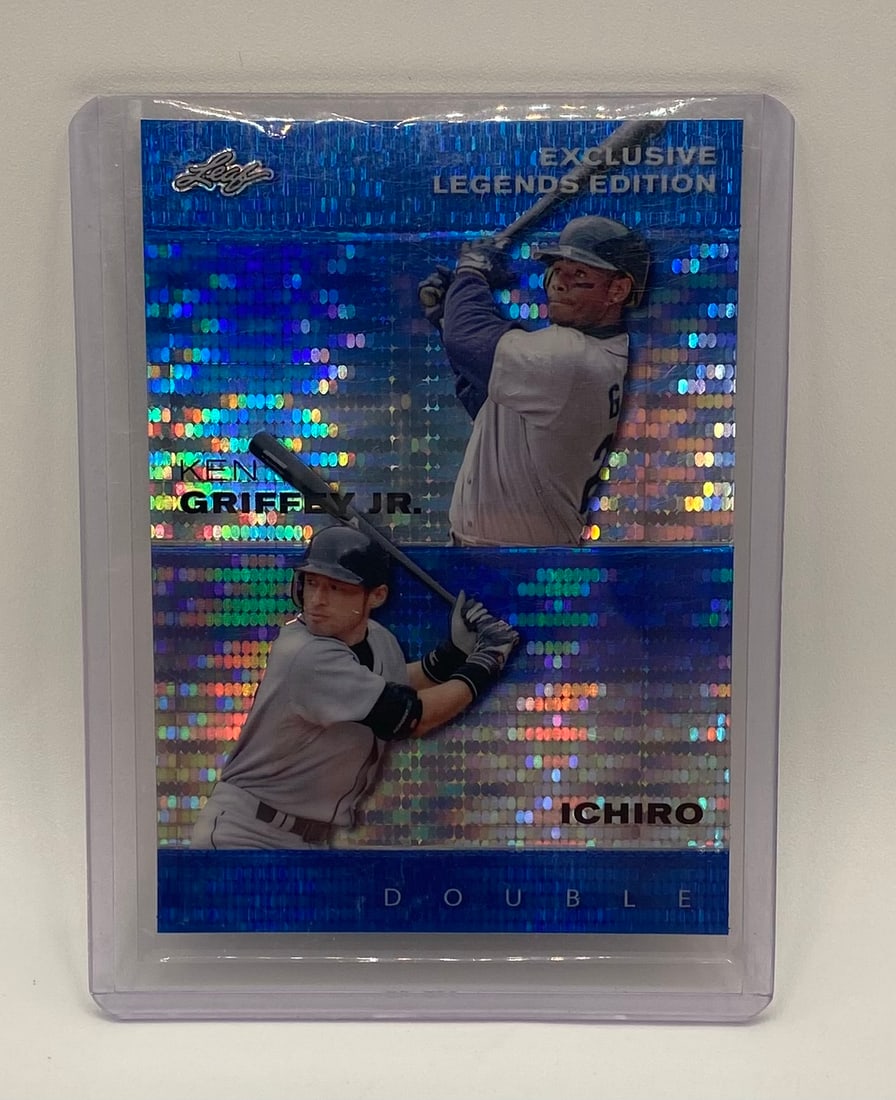 Ken Griffey Jr. & Ichiro Blue Holo /20 (1 of 2)