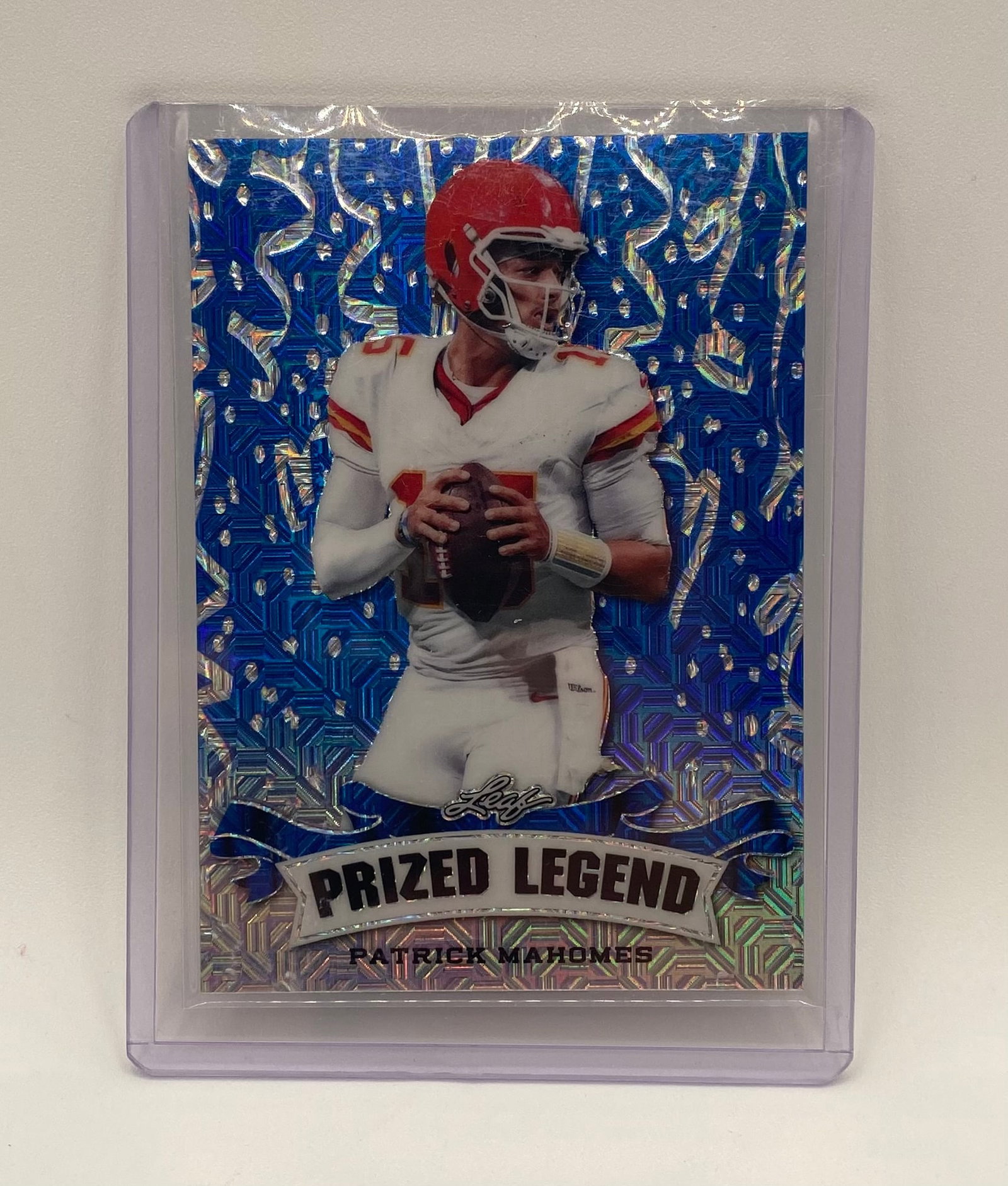 Patrick Mahomes Blue Holo /9 (1 of 2)