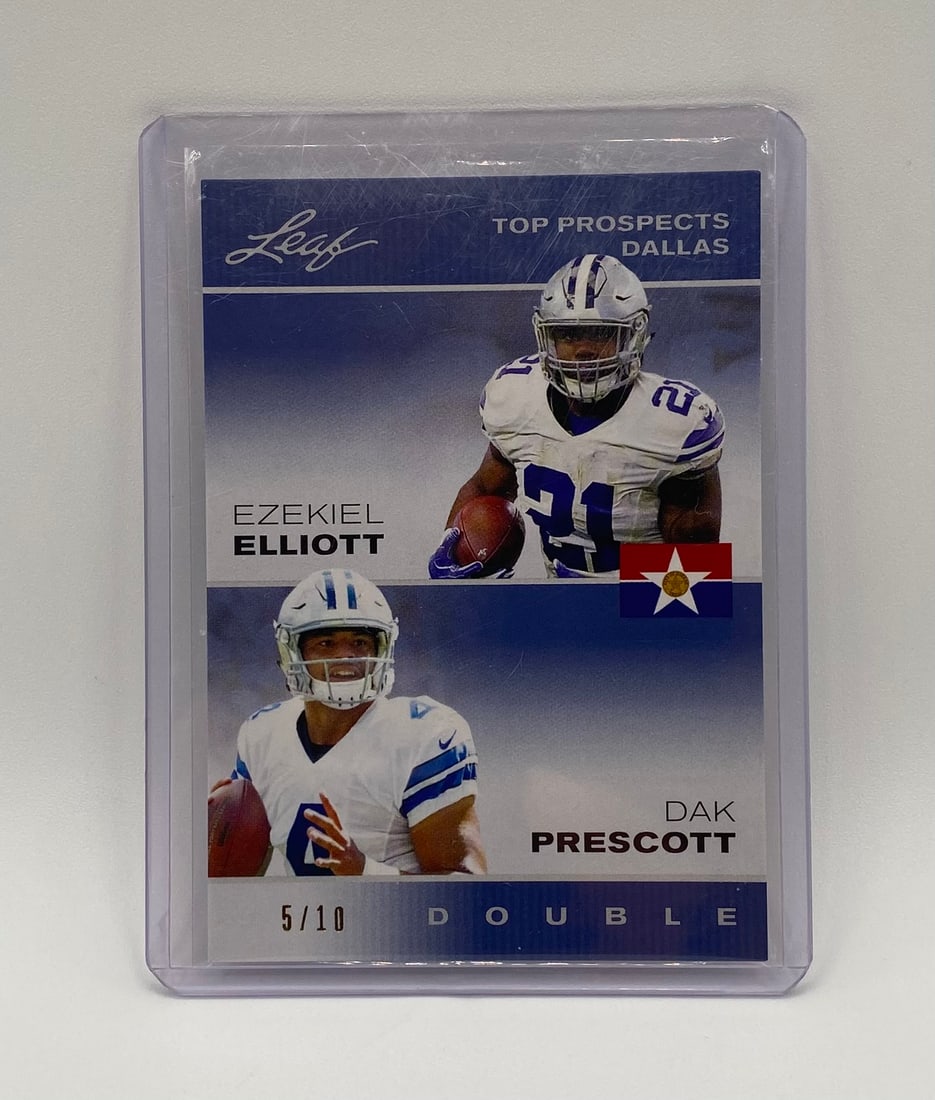 Ezekiel Elliott & Dak Prescott Purple /10 (1 of 2)