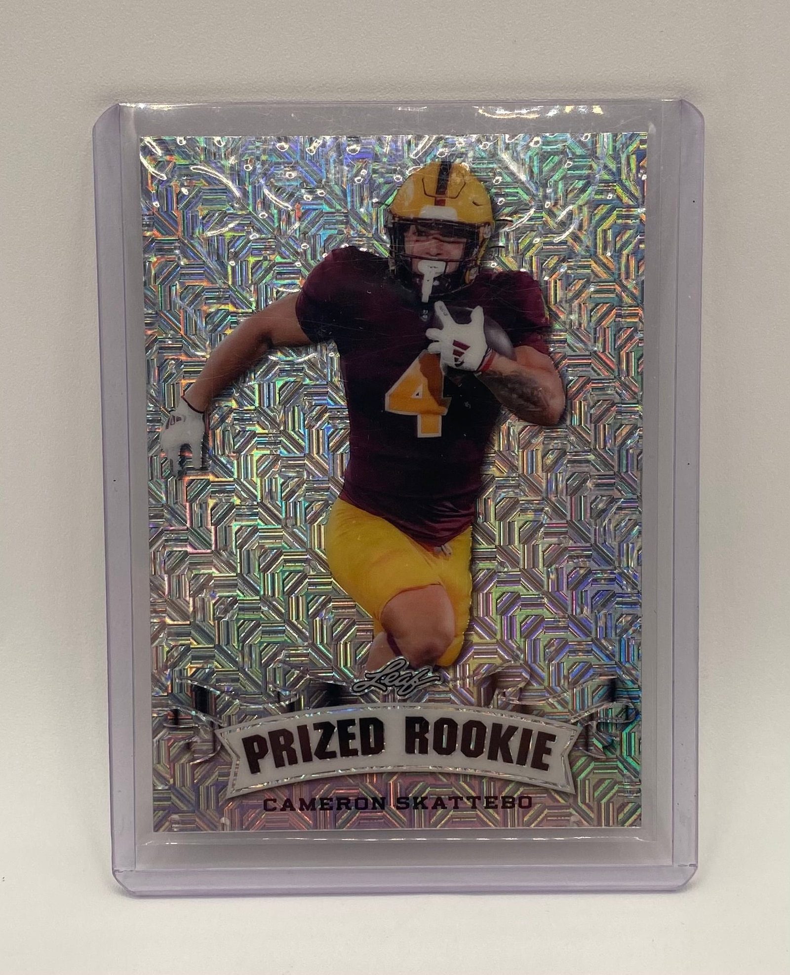Cameron Skattebo Prized Rookie Silver /25 (1 of 2)