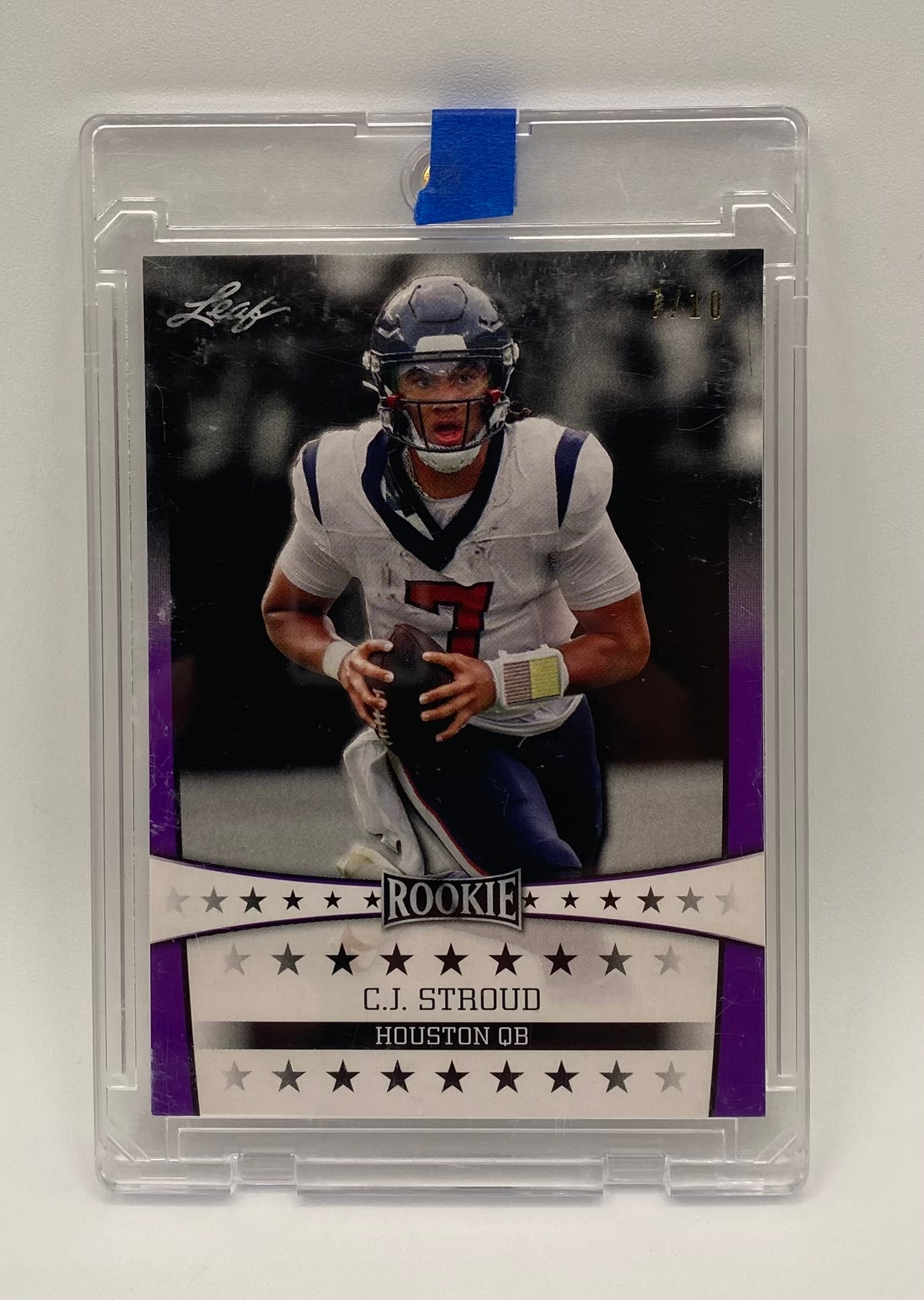 C.J. Stroud Rookie Purple Parallel /10 (1 of 2)