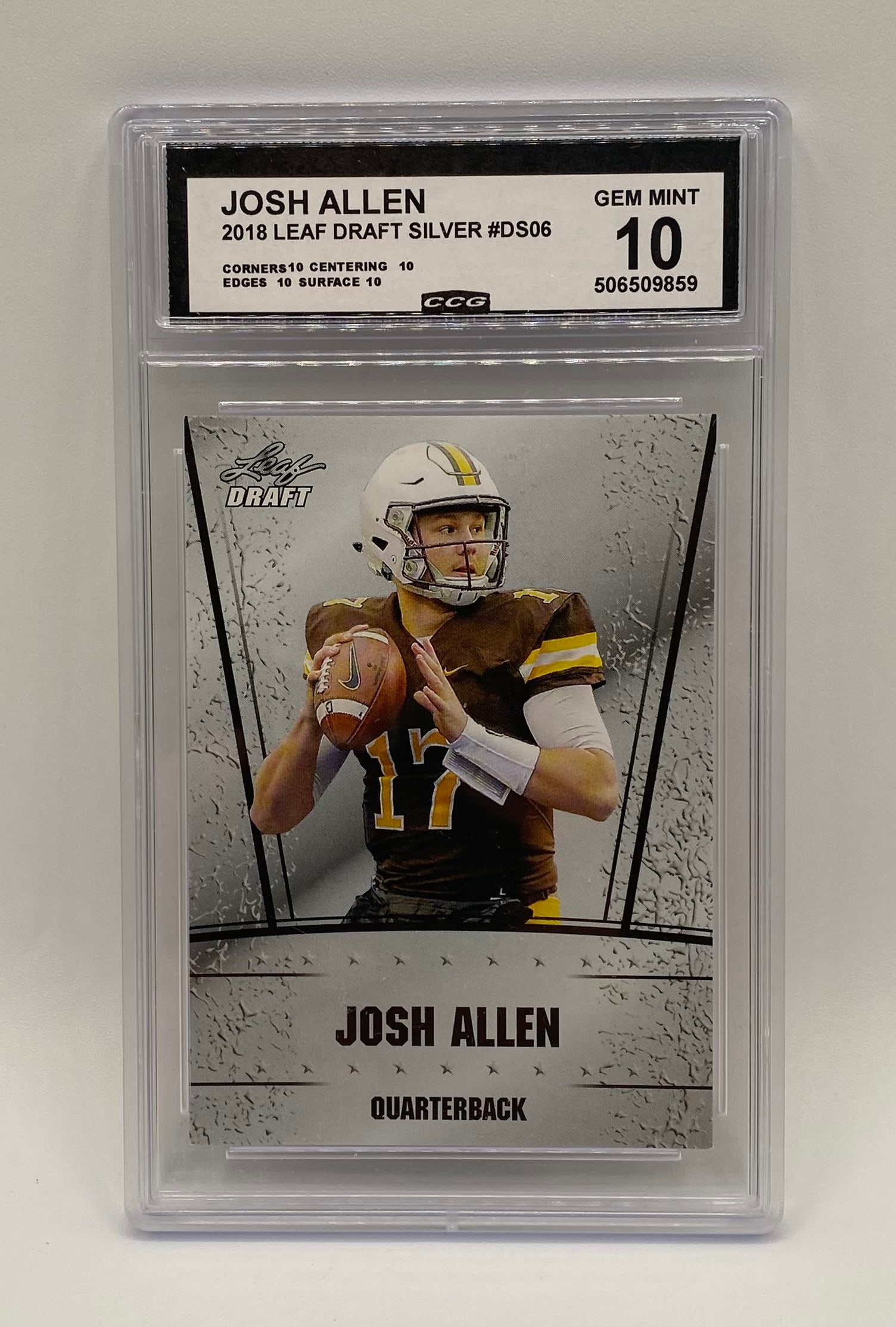 Josh Allen Silver Rookie Card (1 of 2)
