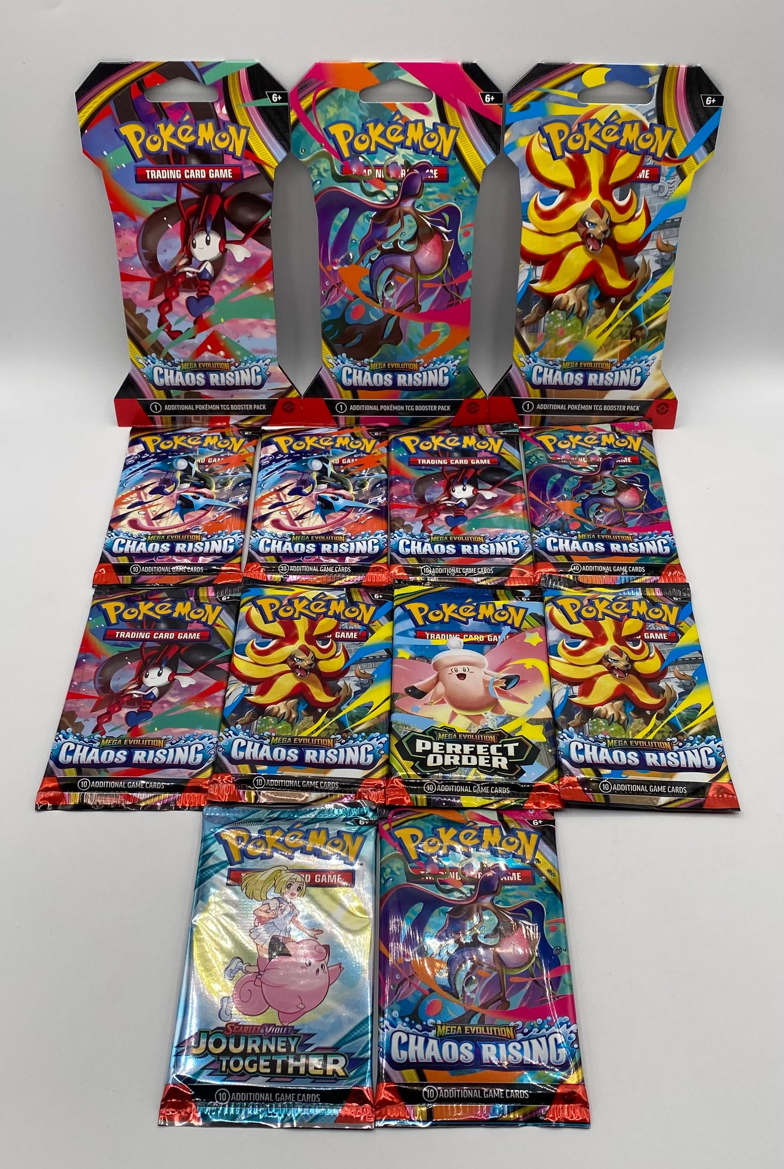Pokémon TCG Sealed Booster Pack Collection - Blister & Foil Packs Lot (1 of 2)