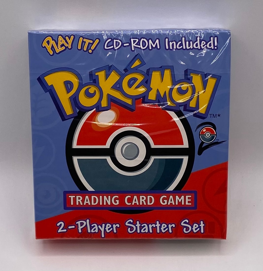 Sealed 1999 Pokémon TCG Set 2-Player Starter Set w/ CD-ROM (1 of 2)