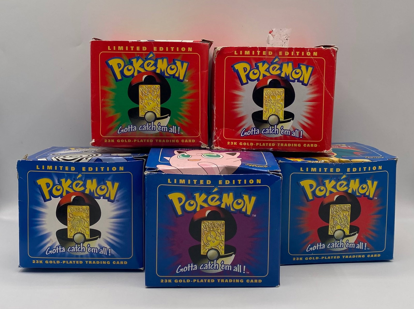 1999 Pokémon Charizard, Mewtwo, Jigglypuff & More (1 of 2)