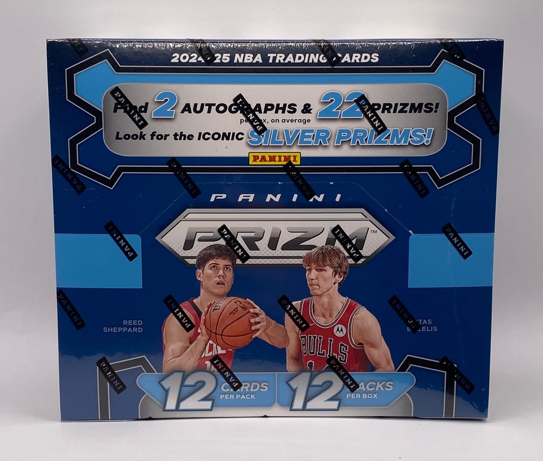 2024-25 Panini Prizm Basketball Hobby Box - Factory Sealed: 2024-25 Panini Prizm Basketball Hobby Box - Factory Sealed (2 Autographs & 22 Prizms)