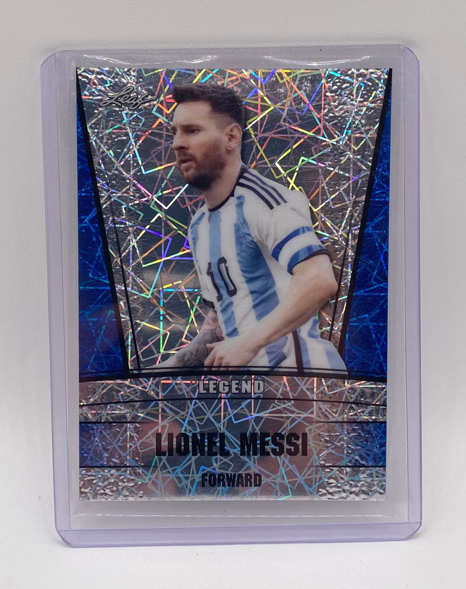 Lionel Messi Holo Blue /20 (1 of 2)