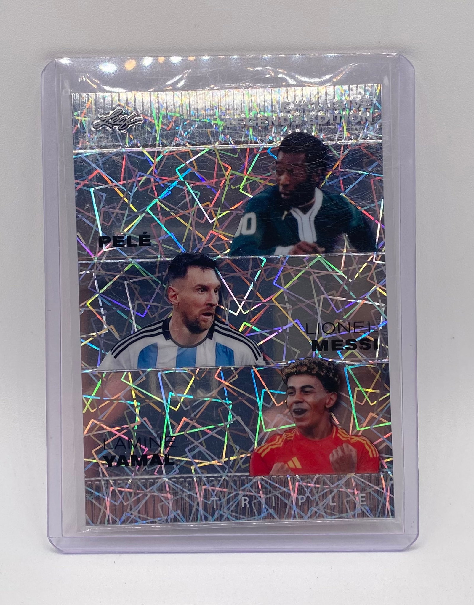 Pelé, Lionel Messi & Lamine Yamal Holo /25 (1 of 2)
