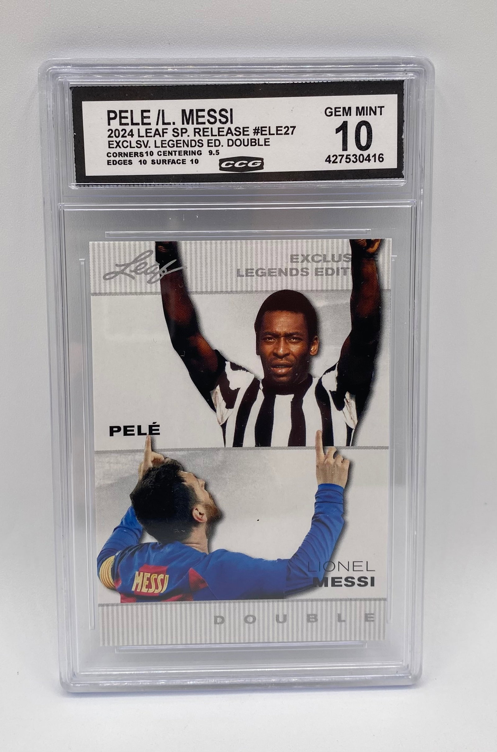 Pelé / Lionel Messi Excl. Legends Card (1 of 2)