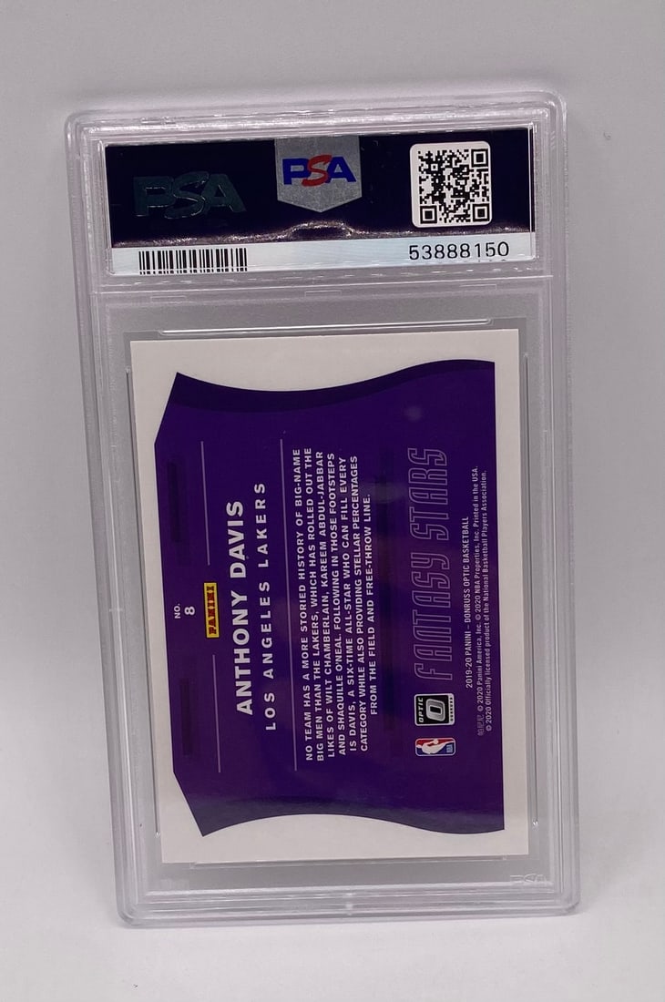 Anthony Davis PSA 10 - 2