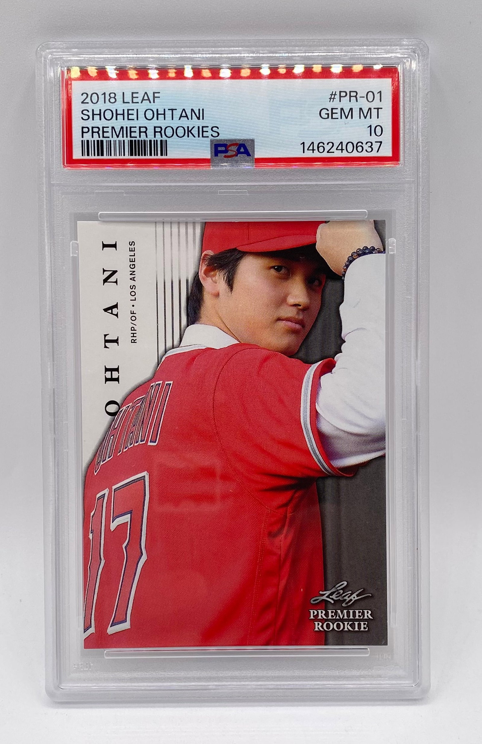 Shohei Ohtani Premier Rookie PSA 10 (1 of 2)