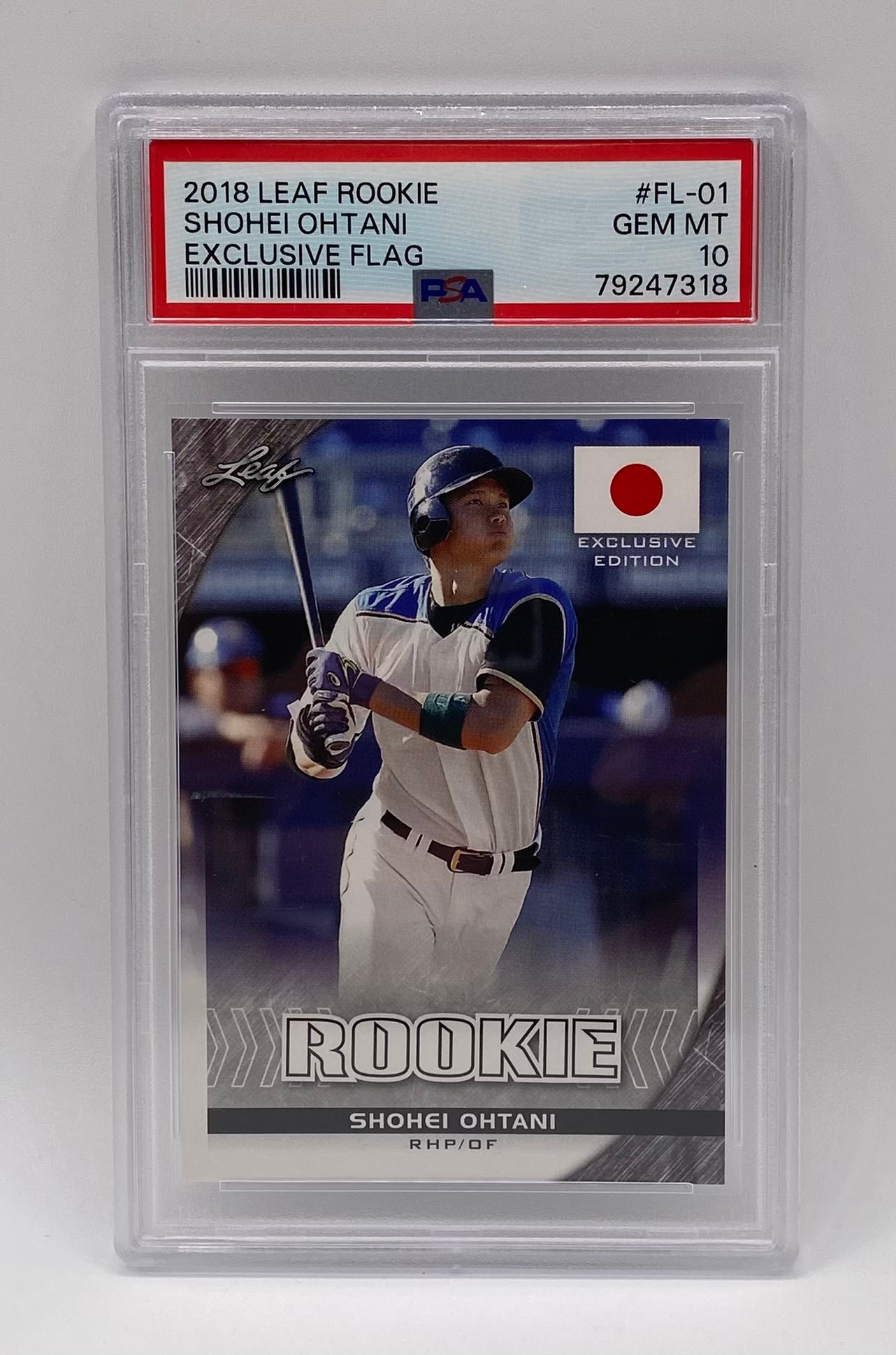 Shohei Ohtani Rookie Exclusive Flag Card (1 of 2)