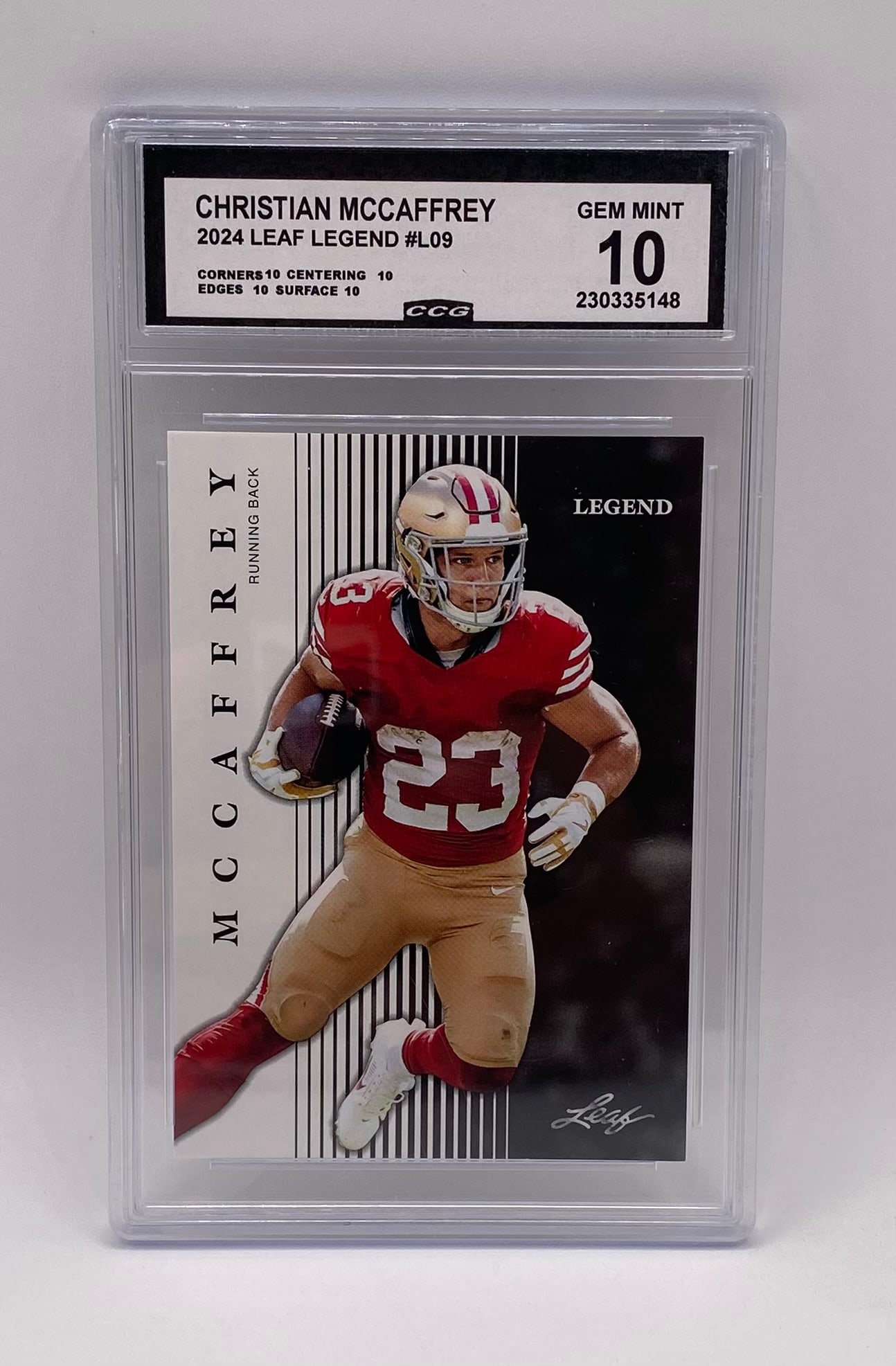 Christian McCaffrey Card