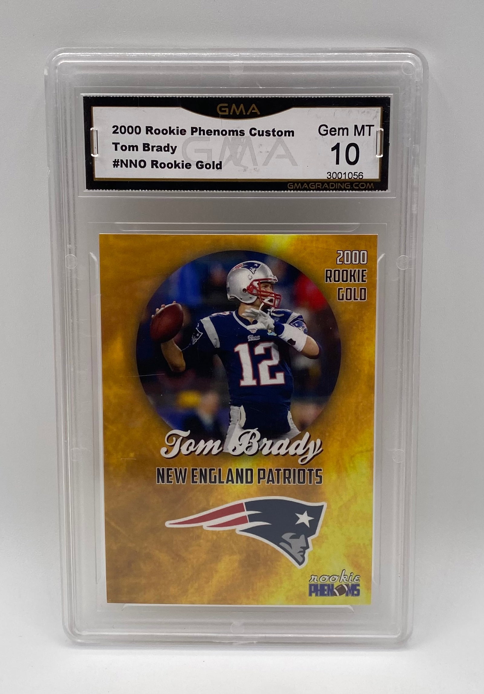 Tom Brady #NNO Rookie Gold – GMA 10 (1 of 2)