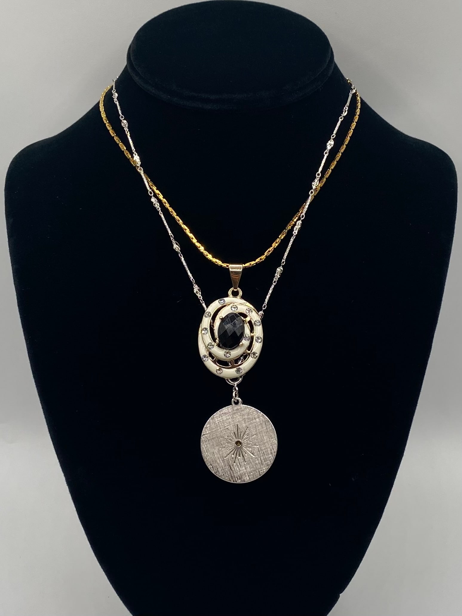 Silver Necklace & Japan Necklace Lot (1 of 1)