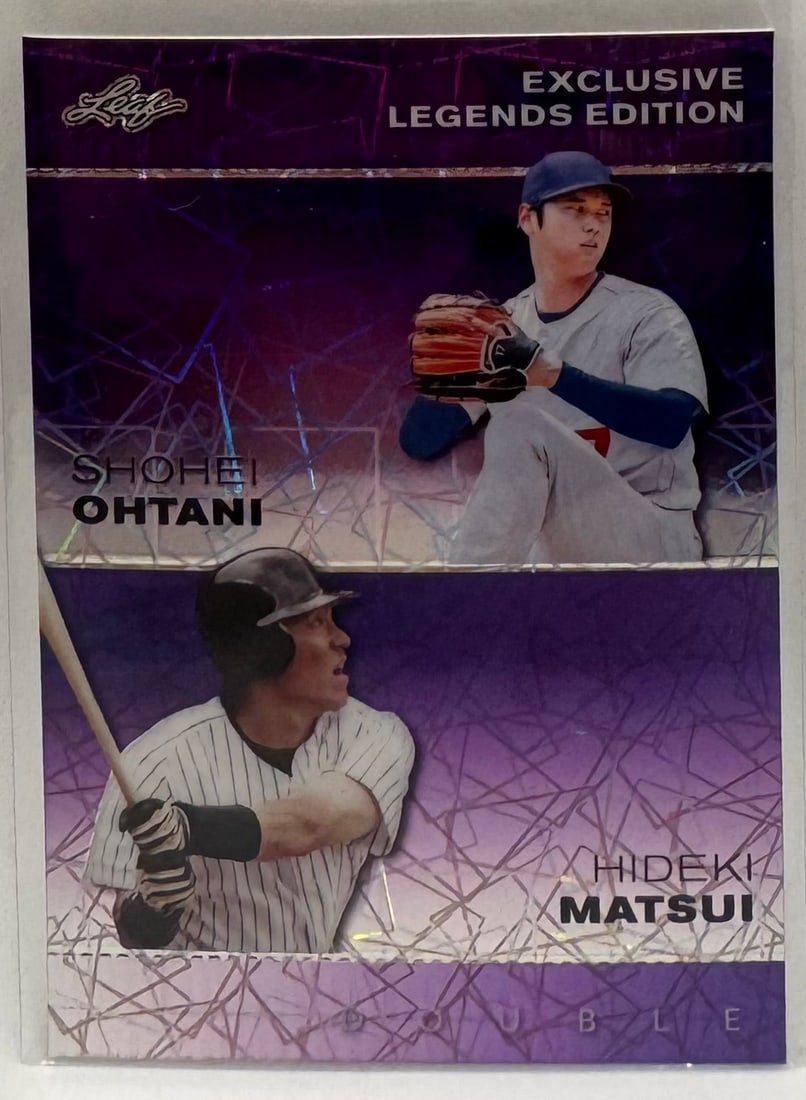 Shohei Ohtani & Hideki Matsui Dual Card /15 (1 of 2)