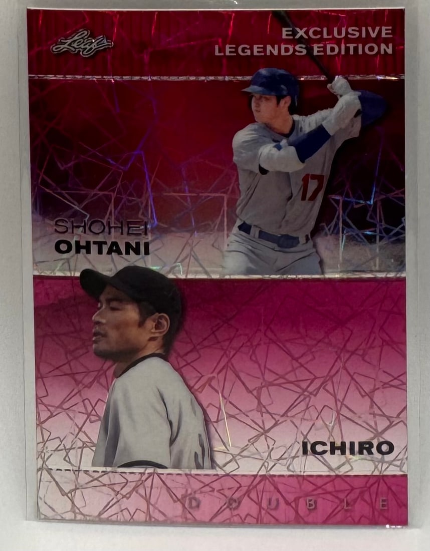 Shohei Ohtani & Ichiro Suzuki Dual Card /10