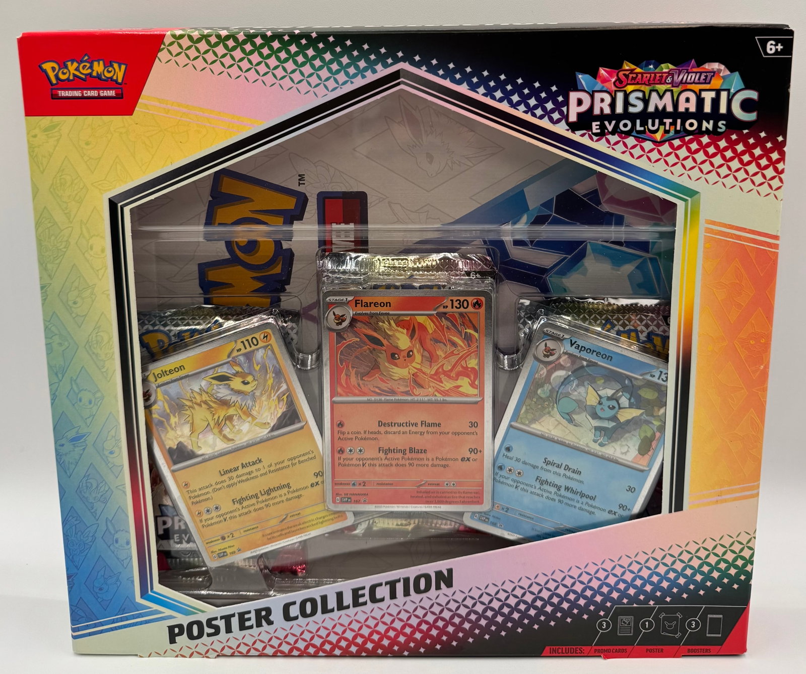 Sealed Pokémon TCG: Scarlet & Violet - Prismatic Evolutions Poster Collection (1 of 2)