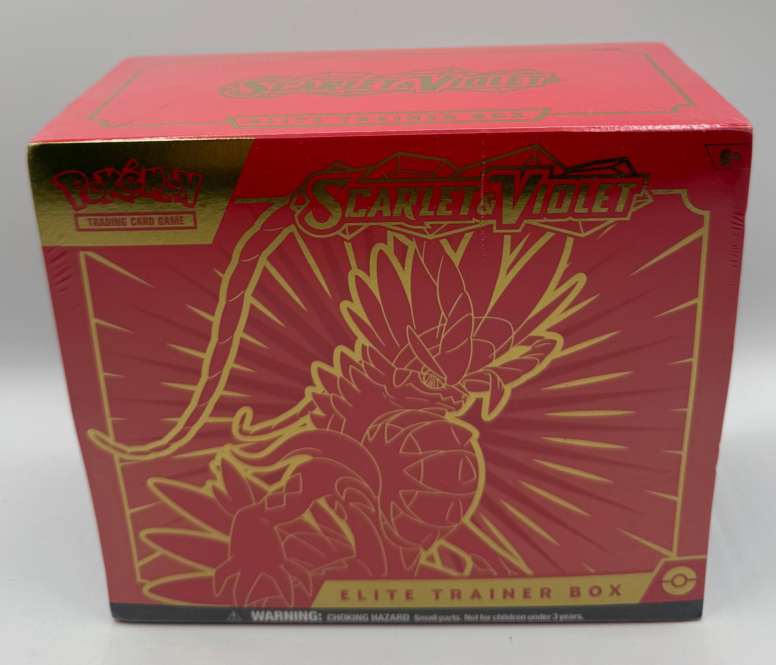 Pokémon TCG: Scarlet & Violet Pokémon Center Exclusive Elite Trainer Box (Koraidon) - Factory (1 of 2)