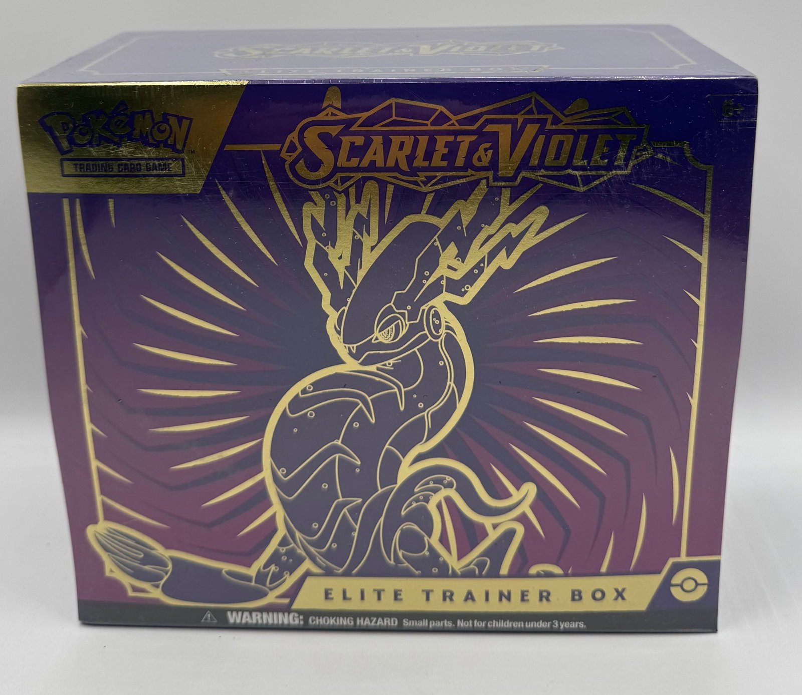 Pokémon TCG: Scarlet & Violet Pokémon Center Exclusive Elite Trainer Box (Miraidon) - Factory (1 of 2)