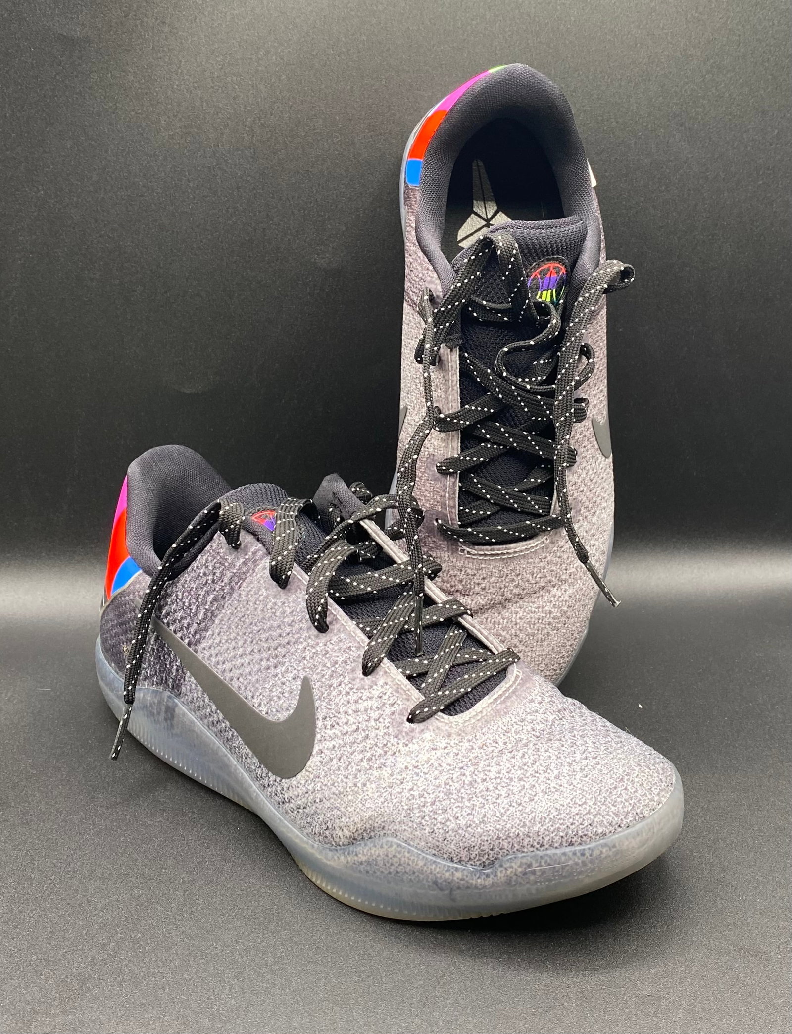 Nike Kobe XI (GS) "TV Static / TV Color Bars" Basketball Shoes (1 of 3)