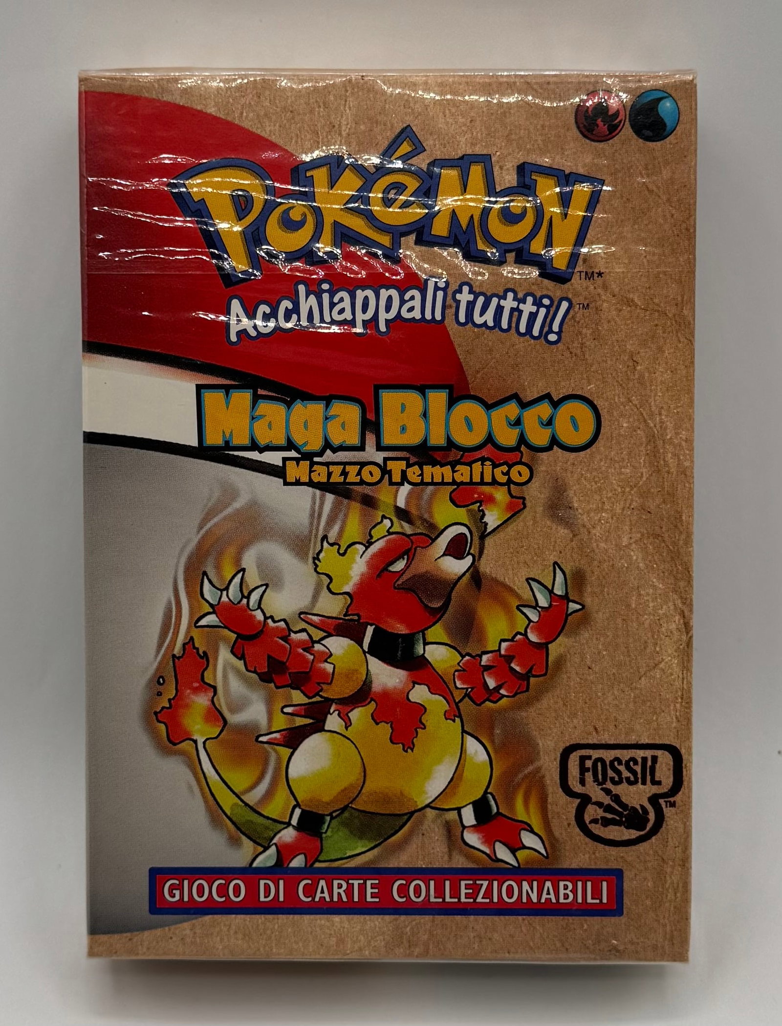 Sealed 1999 Pokemon LockDown Italy Pokemon Theme Deck: Rare Sealed 1999 Pokemon LockDown Italy Pokemon Theme Deck