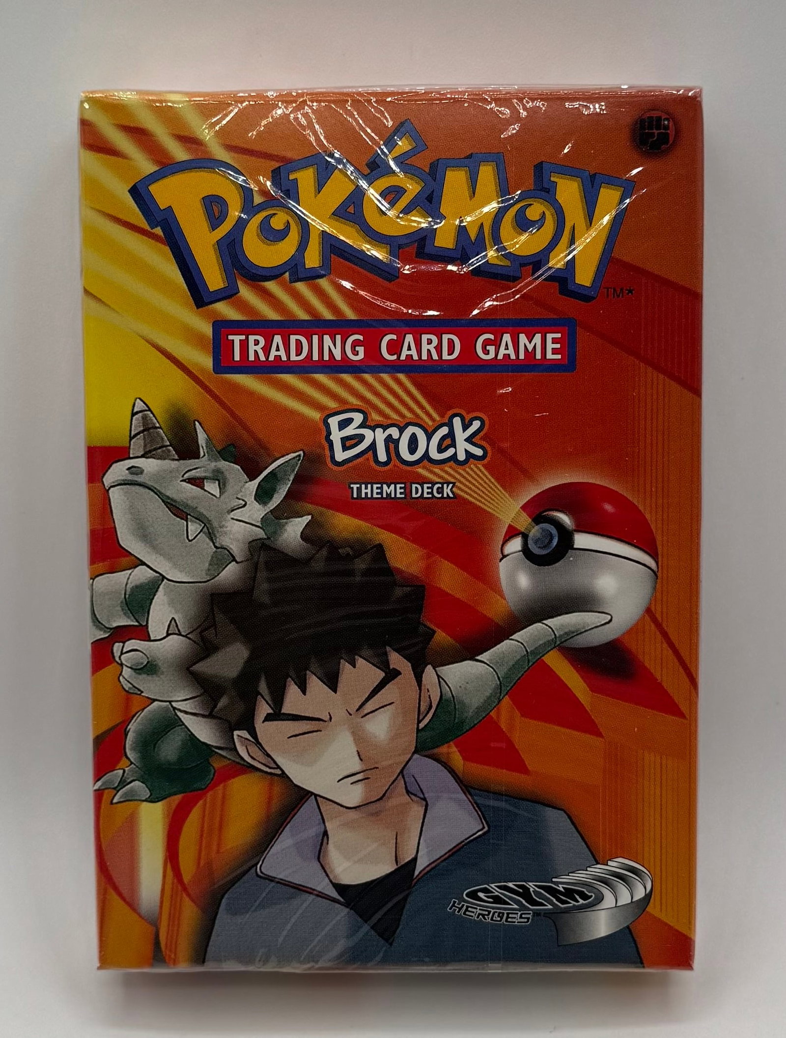 Sealed 1999 Pokemon Brock Pokemon Theme Deck (1 of 2)