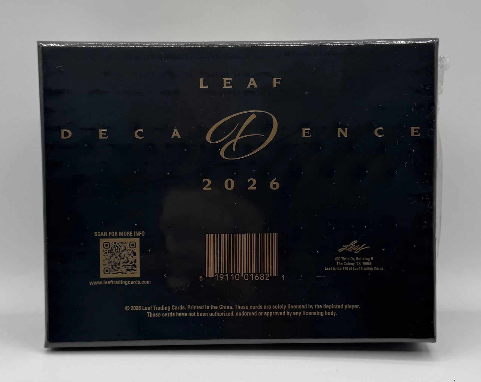 2026 Sports Trading Hobby Box - Factory Sealed: 2026 Leaf Decadence Sports Trading Hobby Cards Box - Factory Sealed