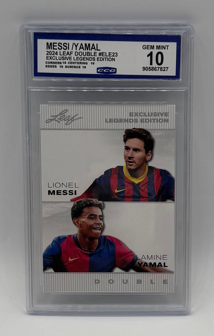 Lionel Messi & Lamine Yamal Card (1 of 2)