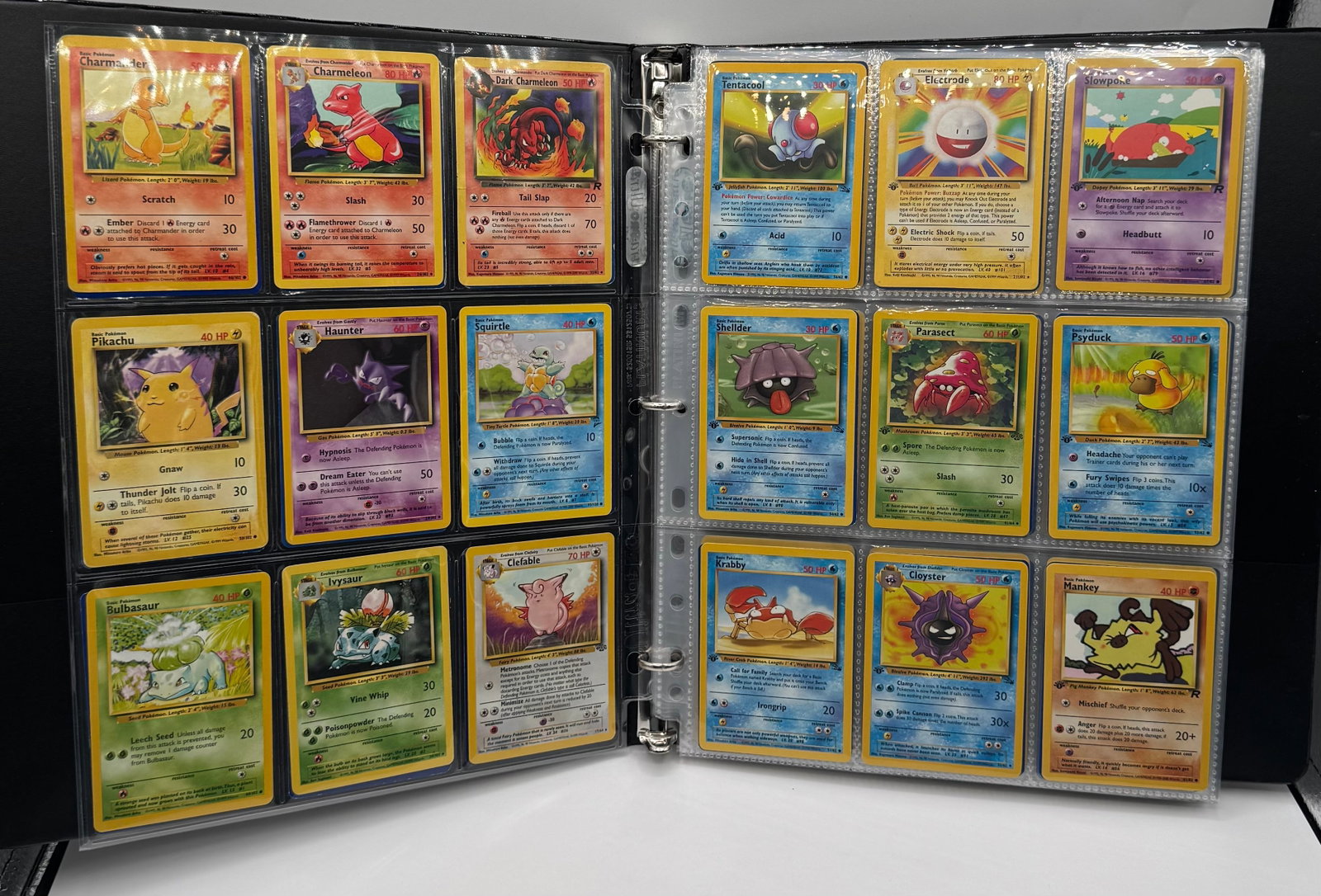 1999 1st Edition Pokemon & More Ivysaur, Haunter, Squirtle, Pikachu, Dark Charmeleon & More (1 of 5)