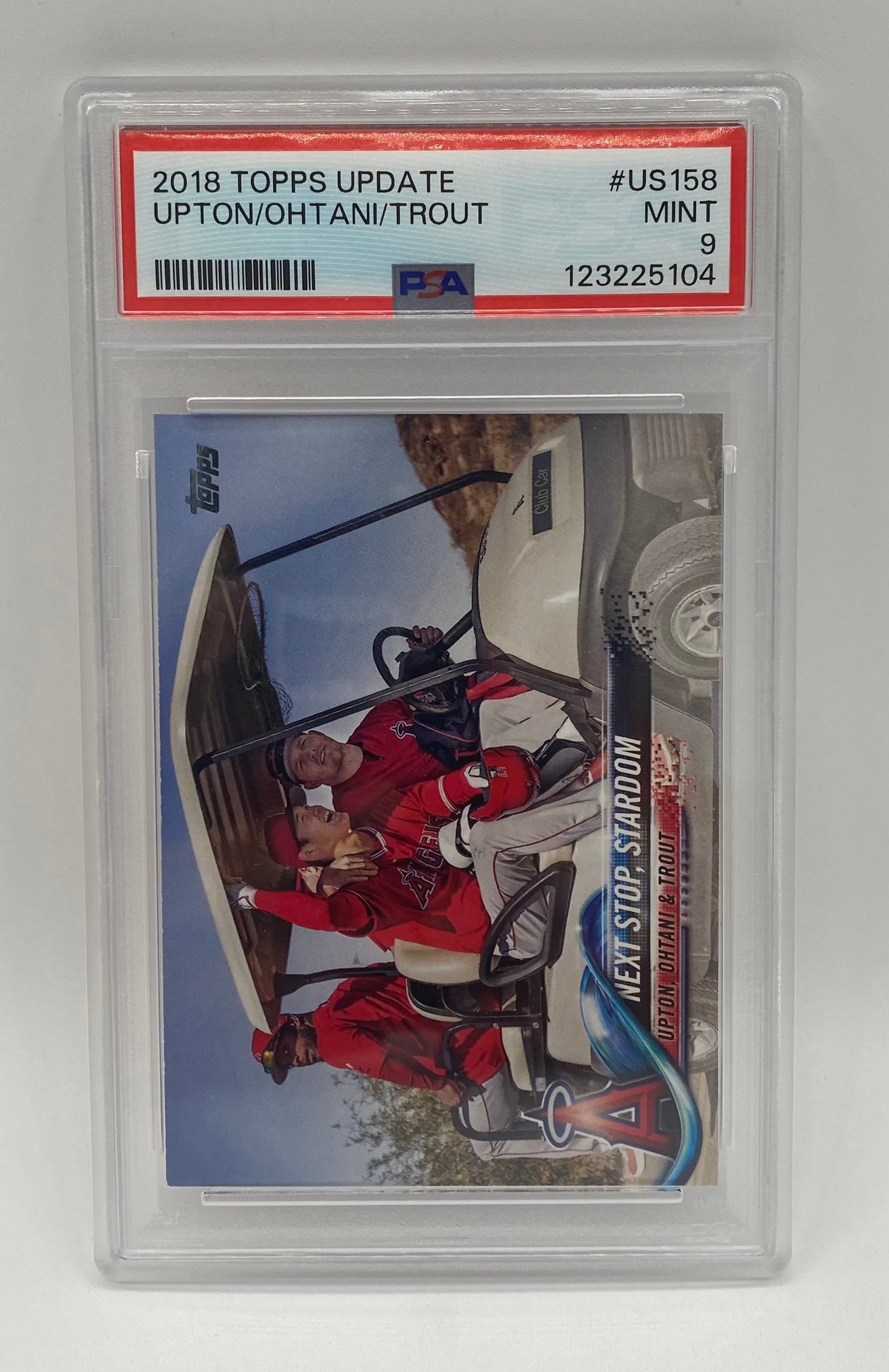 2018 Topps Shohei Ohtani & Mike Trout Rookie Card (1 of 2)