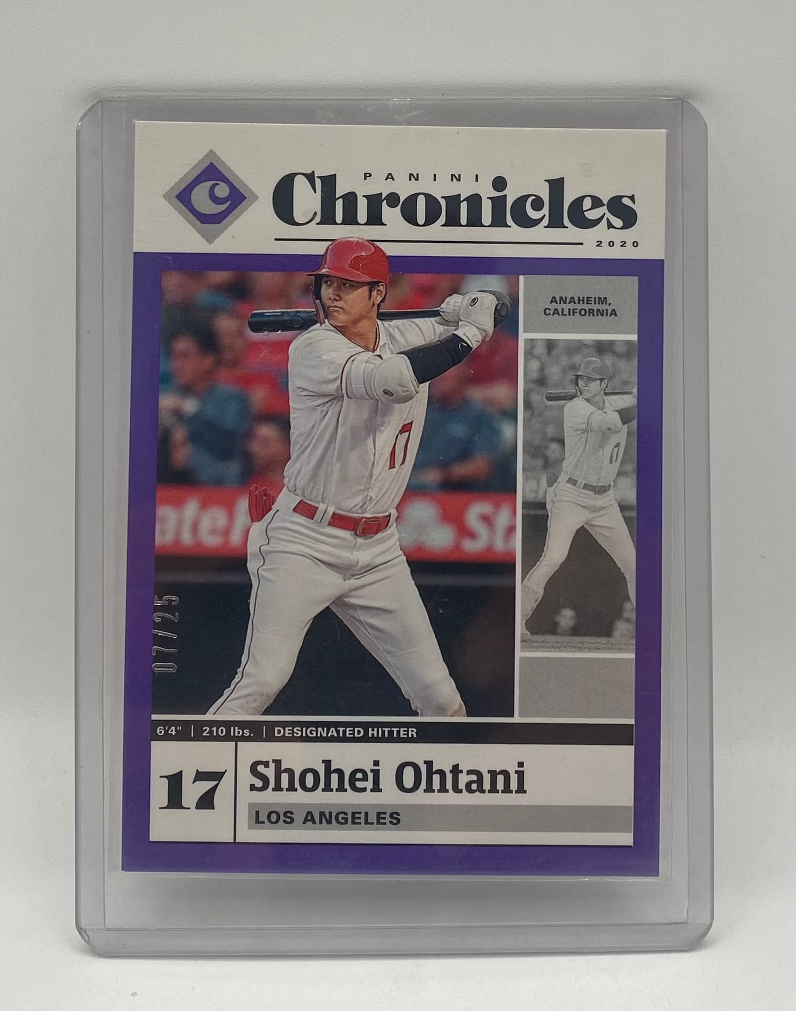 Shohei Ohtani Purple Parallel /25
