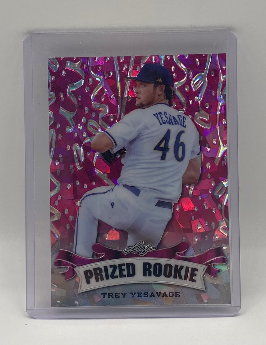 Trey Yesavage Leaf Prized Rookie Card /10 (1 of 2)