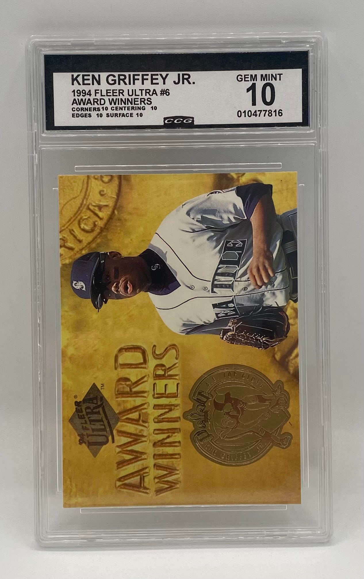 Ken Griffey Jr. Award Winners Card (1 of 2)
