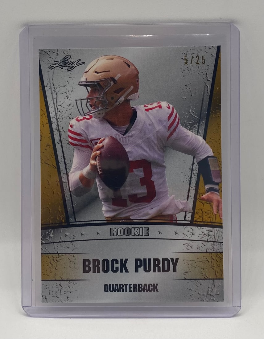 Brock Purdy Rookie Card /25 (1 of 2)