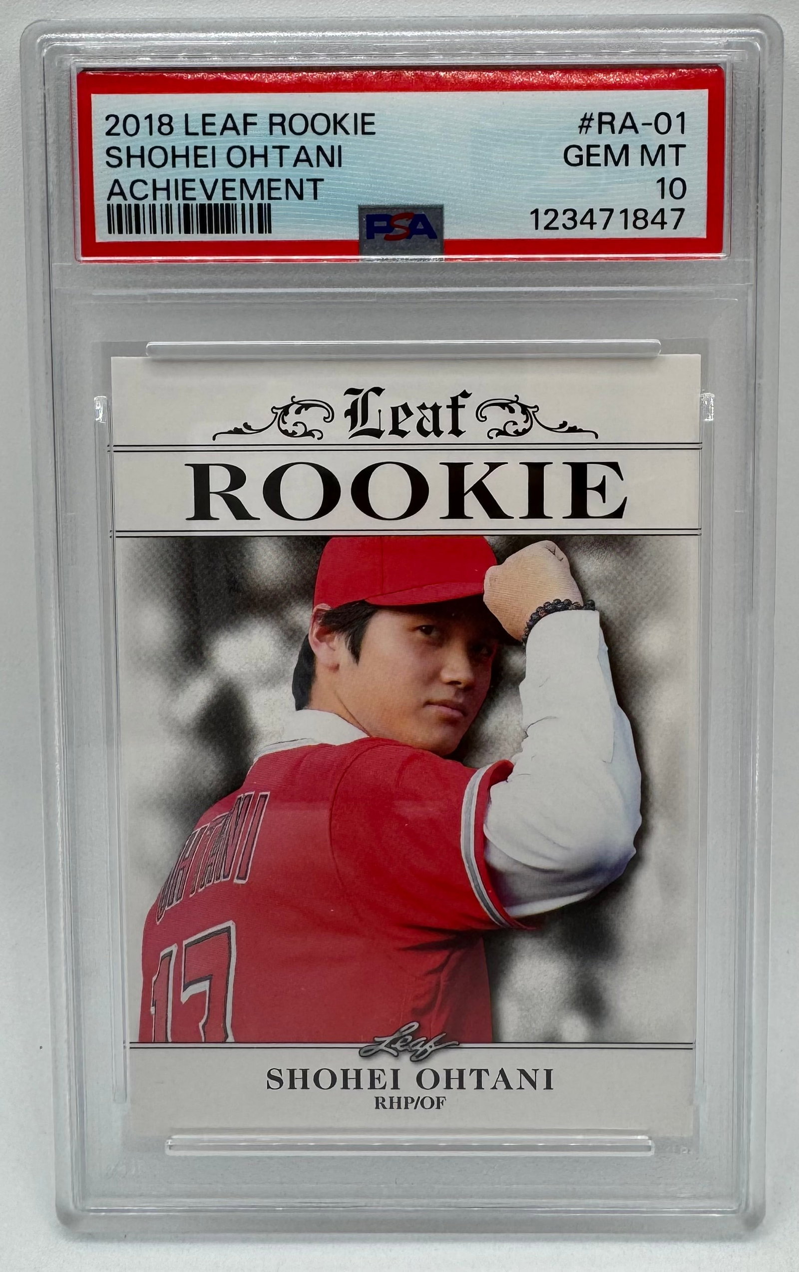 Shohei Ohtani Rookie Achievement PSA 10 (1 of 2)