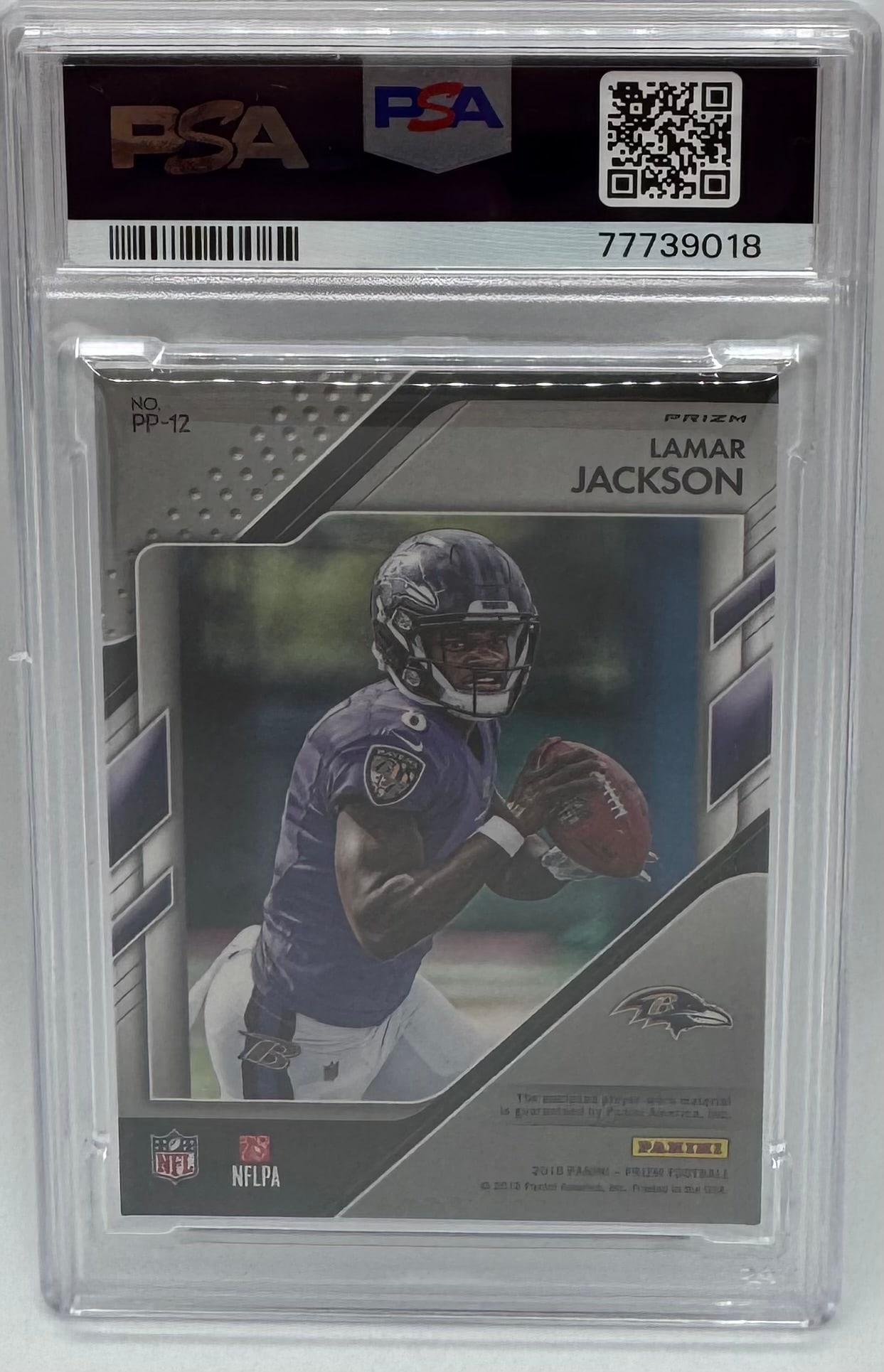 Lamar Jackson Rookie Jersey Patch - 2