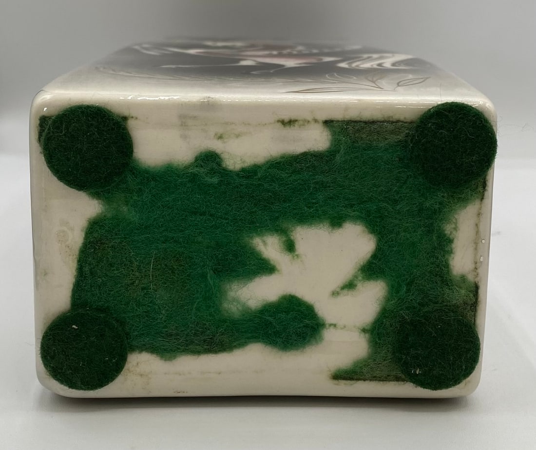 Sascha Brastoff "Star Steed" Rectangular Ceramic Vase - 9" - 2