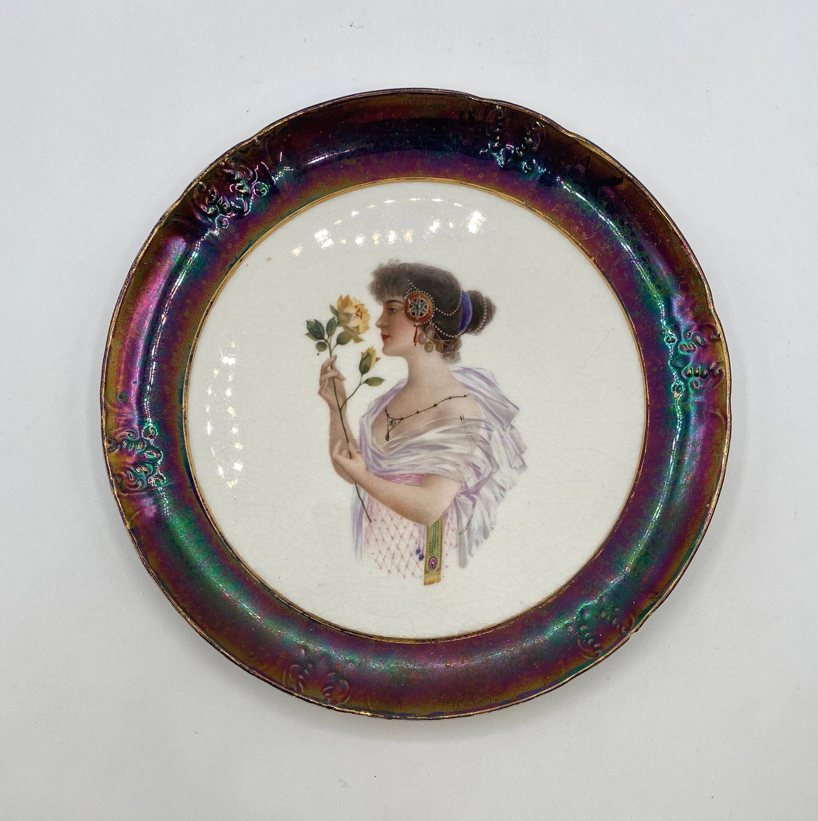 Antique 1904 Masonic Knights Templar San Francisco Triennial Plate (1 of 3)