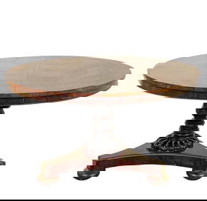 Antique English Rosewood Breakfast Table (1 of 5)