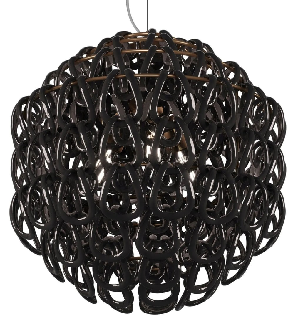 Giogali Pendant by Angelo Mangiarotti, for Vistosi (1 of 4)