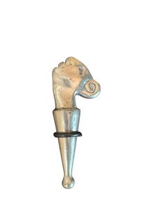 Vintage Art Nouveau Wine Cork: Vintage Art Nouveau Wine CorkDIMENSIONS: 4.25 x 1.5