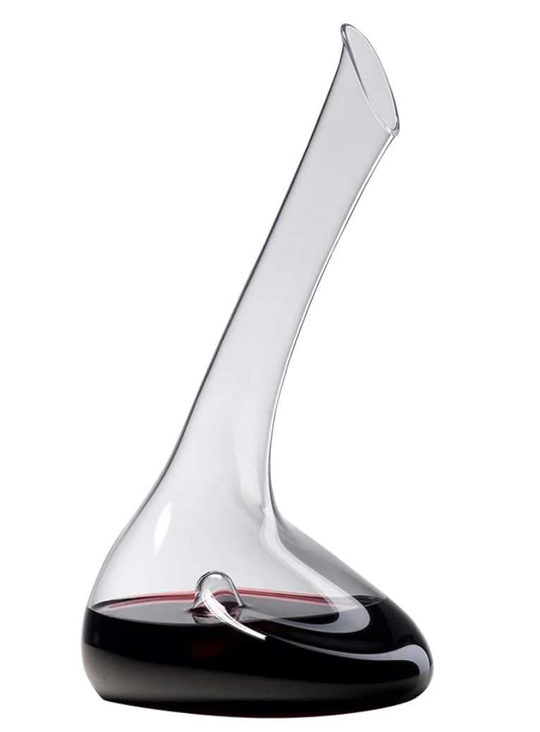 Reidel Swan Neck Decanter: Reidel Swan Neck Decanter. DIMENSIONS: 13.75”H