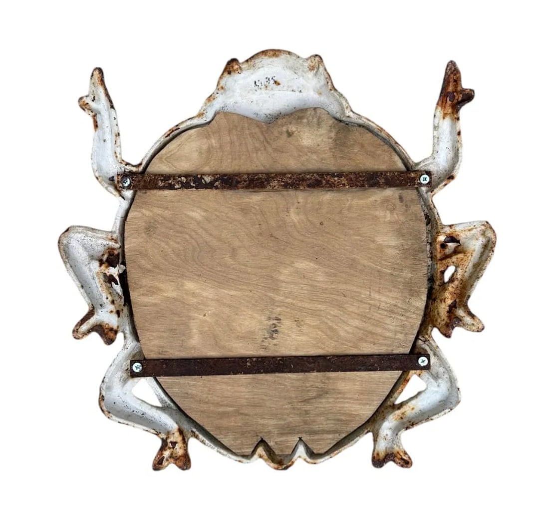 An rare antique ladybug bootscraper - 2